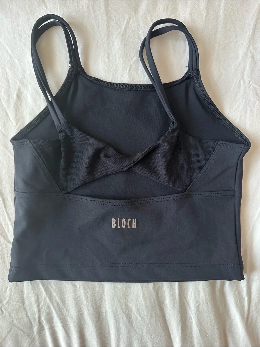 Bloch x Flo Active Lori Mesh Twist Back Top
